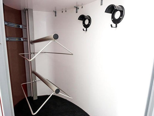 Ifor Williams Pferdeanhänger HB506|Sattelkammer|Anthrazit