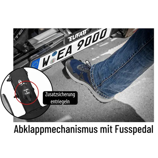 Fahrradträger Bike Lift für 2 Fahrräder mit Strap Rahmenhaltern